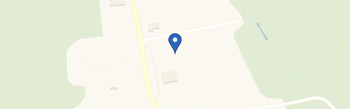 Mapa da estação Pousada Rancho Texas