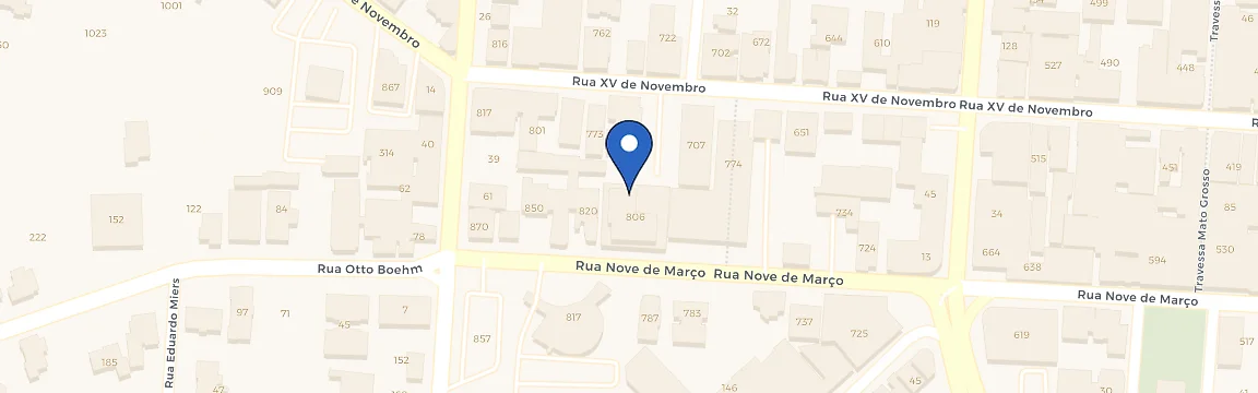Mapa da estação Ibis Hotel