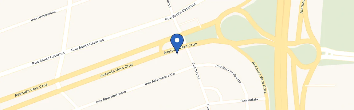 Mapa da estação Padaria Bello Pane