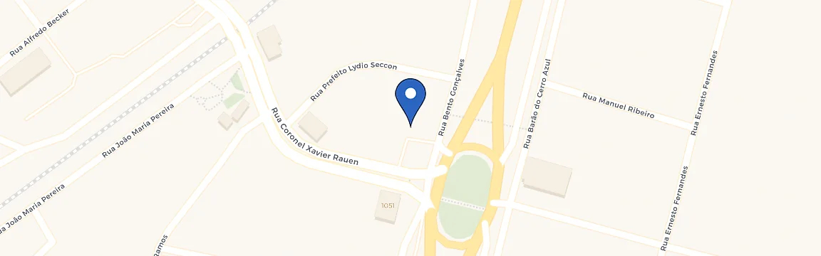 Mapa da estação Auto Posto De Luca