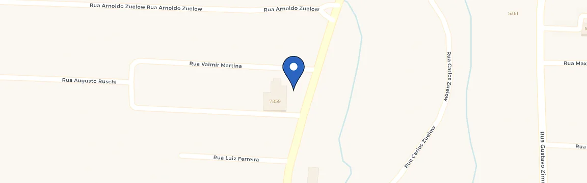 Mapa da estação Bublitz Padaria