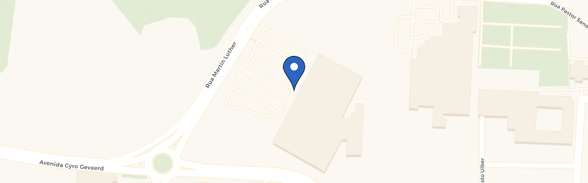 Mapa da estação Angeloni Supermercado