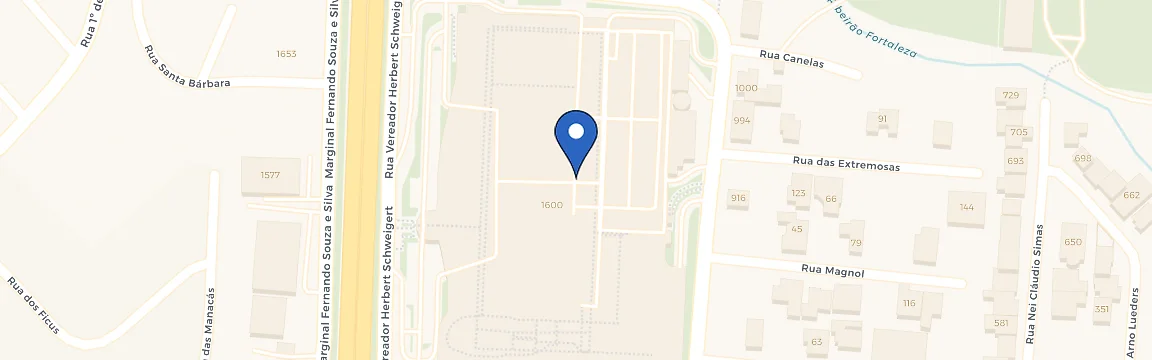 Mapa da estação Shopping Park Europeu