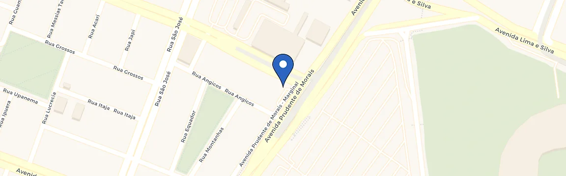 Mapa da estação Posto 30 Setembro