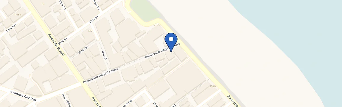 Mapa da estação Hotel Miramar