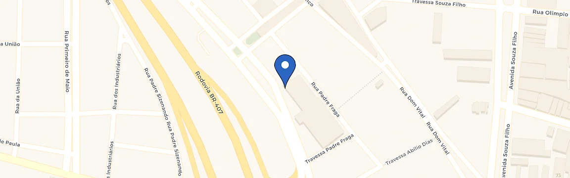 Mapa da estação Hotel Grande Rio