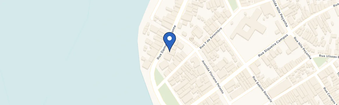 Mapa da estação Hotel São Francisco