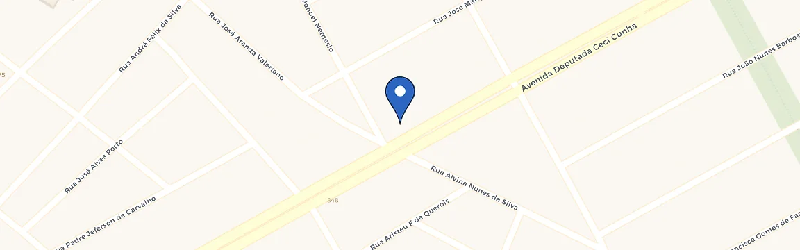 Mapa da estação Nordeste Rápida