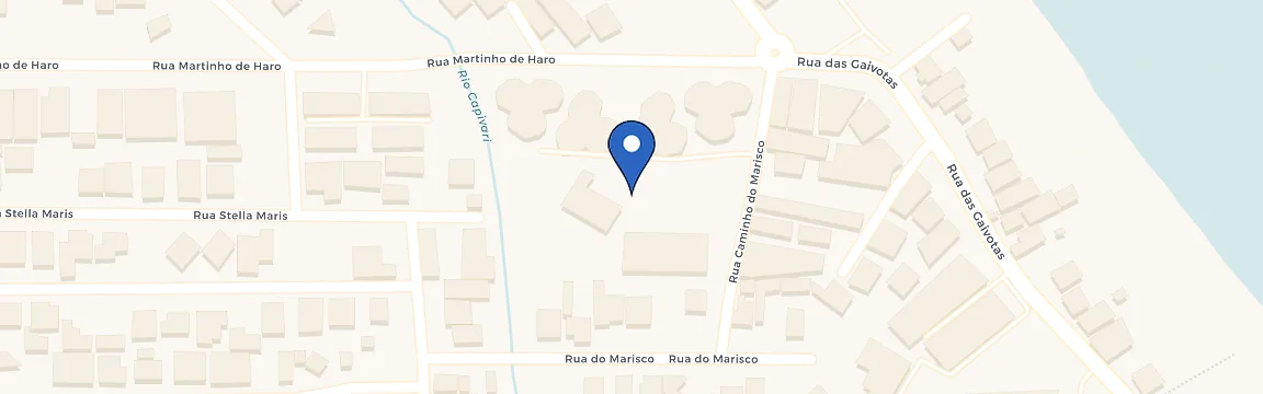 Mapa da estação Zletric - Hotel Porto Sol Ingleses
