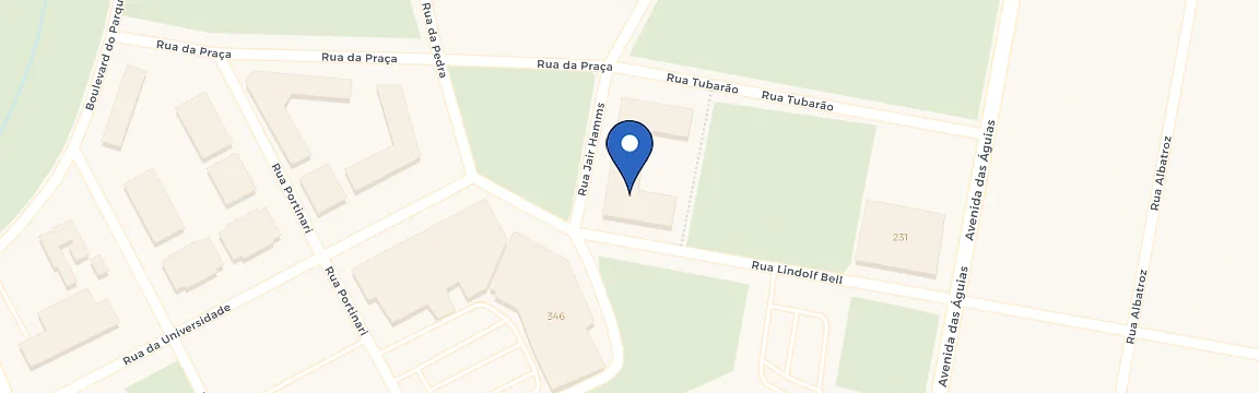 Mapa da estação Atrium Offices
