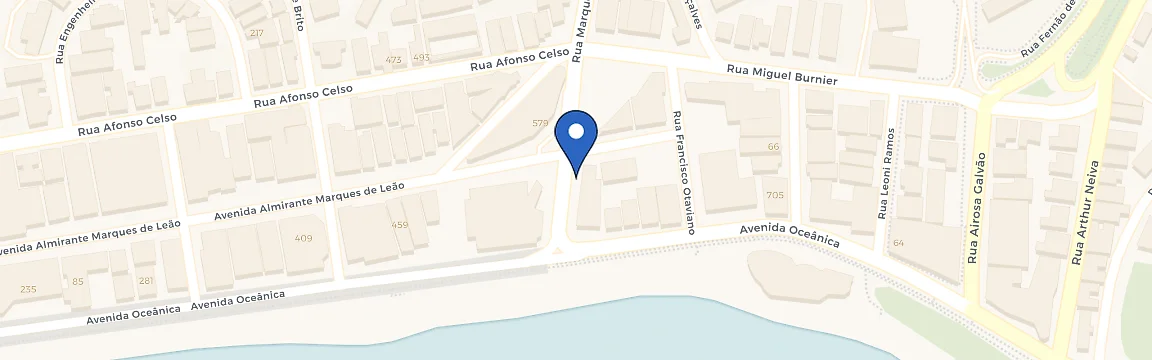 Mapa da estação Hotel Monte Pascoal