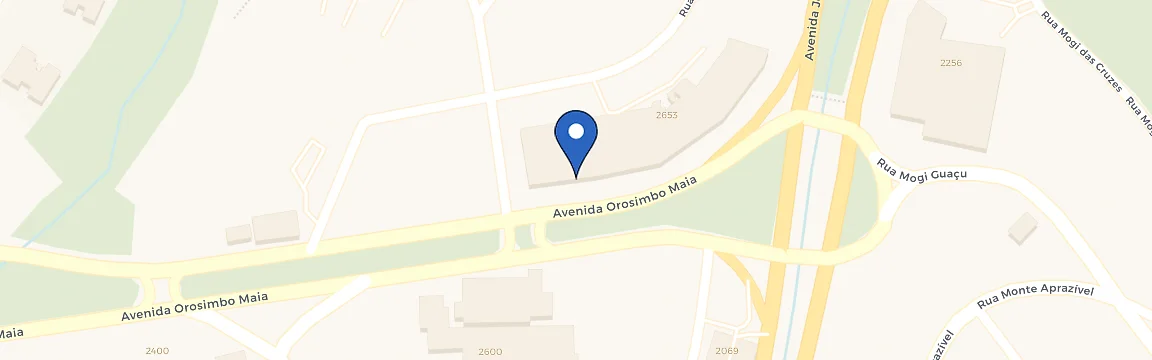 Mapa da estação Audi Center Campinas