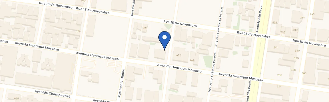 Mapa da estação EcoDot - Edifício Hércules Penna