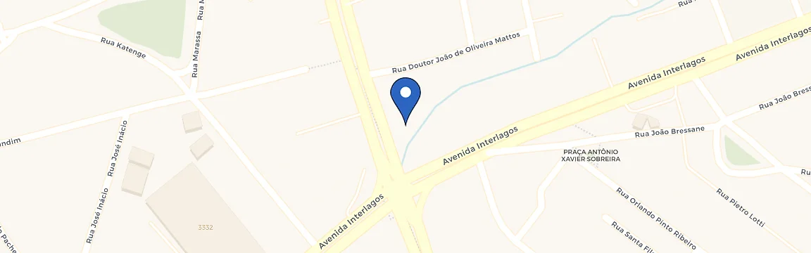 Mapa da estação Centro Automotivo Porto Seguro - Interlagos Sabará