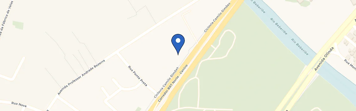 Mapa da estação Renault - Eurovia Olinda