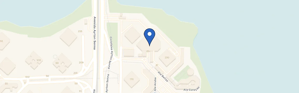 Mapa da estação Power2Go - Condomínio La Playa Festmall