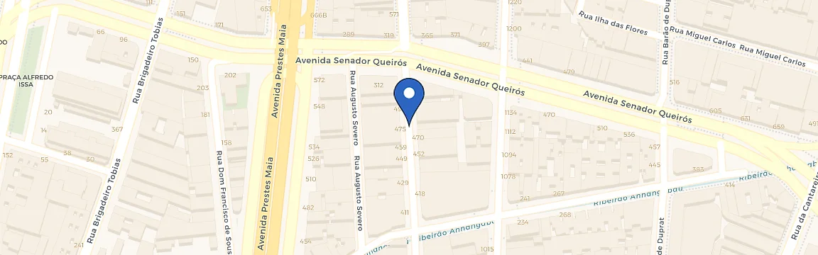 Mapa da estação Florêncio De Abreu