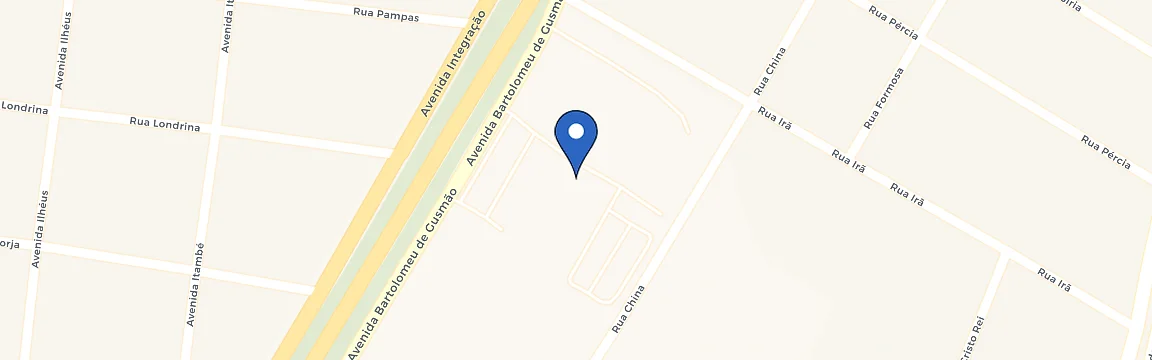 Mapa da estação Topvel Chevrolet