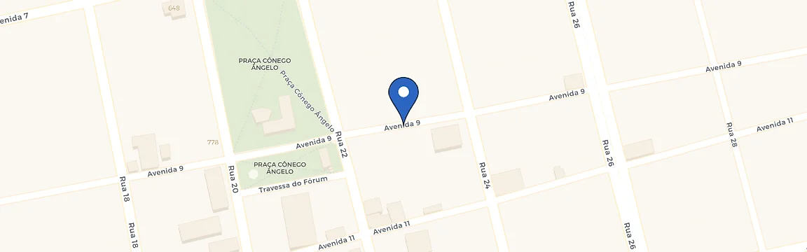 Mapa da estação Cdi Centro Diagnostico De Ituiutaba