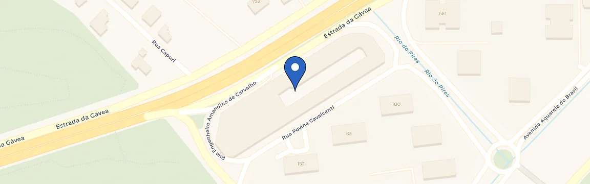 Mapa da estação São Conrado Fashion Mall