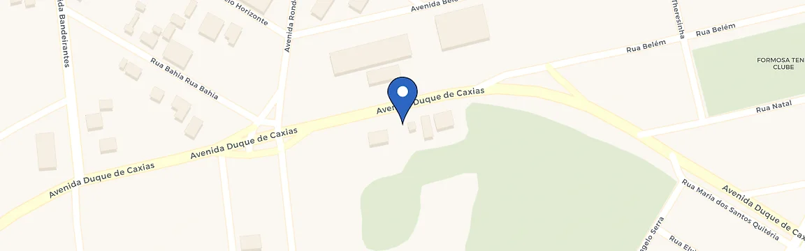 Mapa da estação Cine Fotoeste
