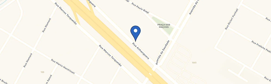 Mapa da estação GWM Caminho Araçatuba
