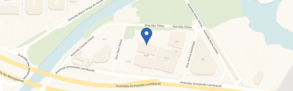 Mapa da estação Barralife Medical Center