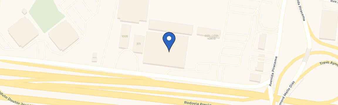 Mapa da estação Shopping Tamboré