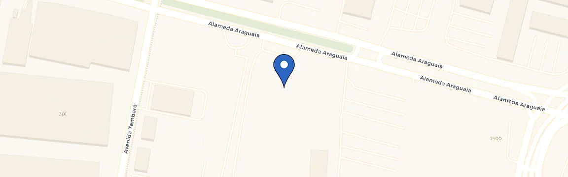 Mapa da estação Centro Empresarial Araguaia Corporate - Power2Go