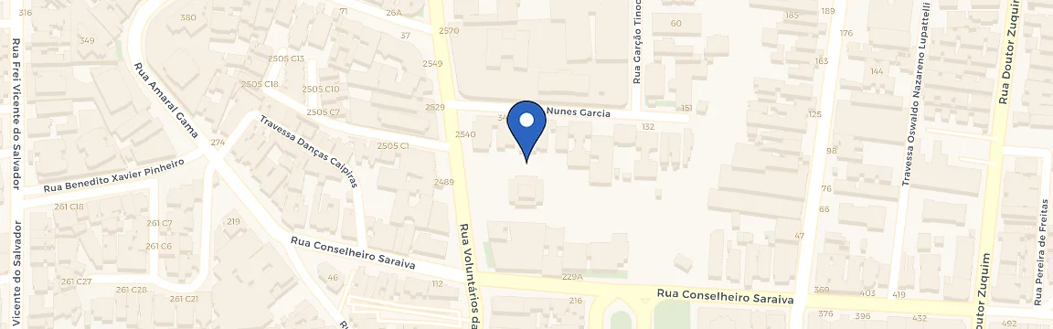 Mapa da estação Edificio Brasília Corporate Santana