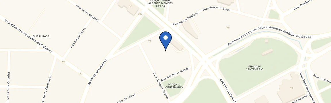 Mapa da estação Mercure Guarulhos Aeroporto