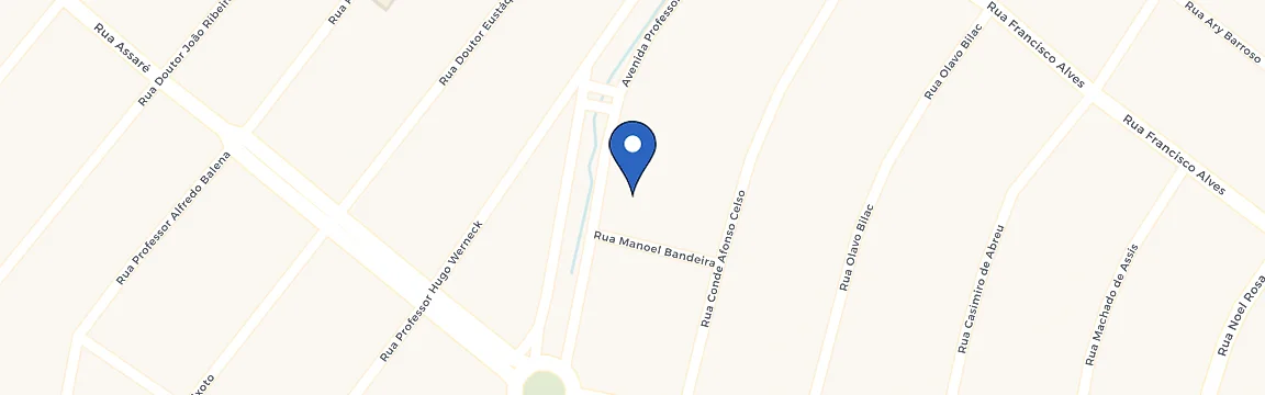 Mapa da estação Residência