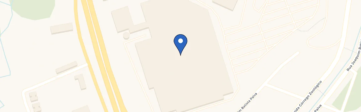 Mapa da estação Shopping Via Café