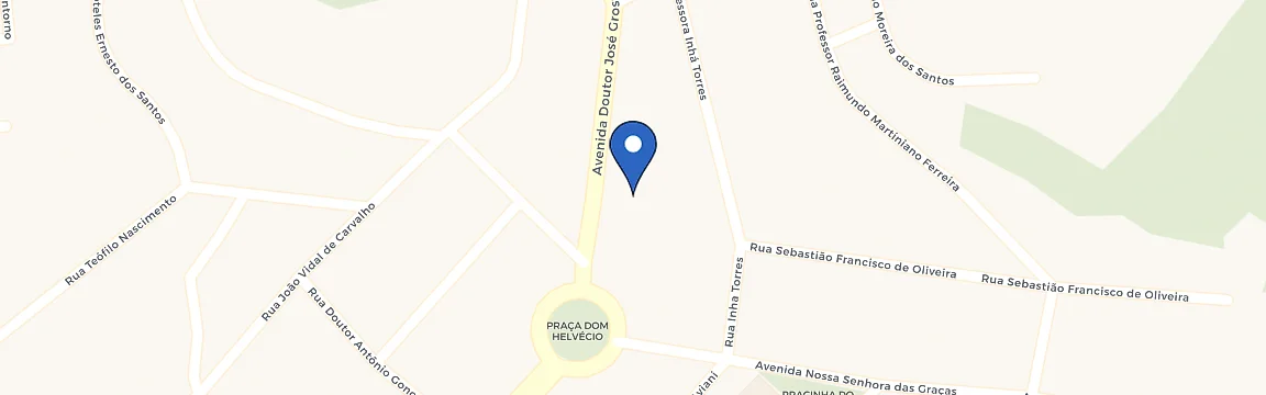 Mapa da estação Shopping Colina