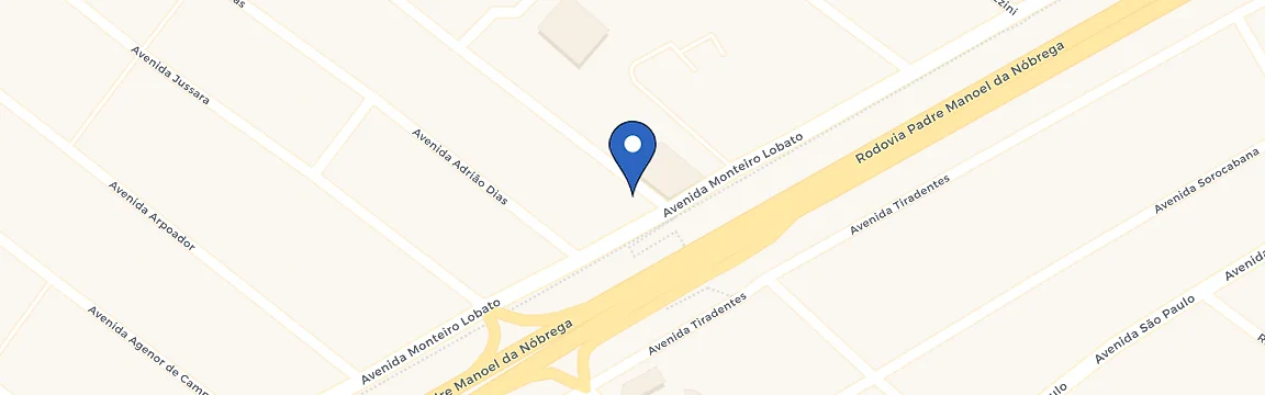 Mapa da estação Mercado Jussara