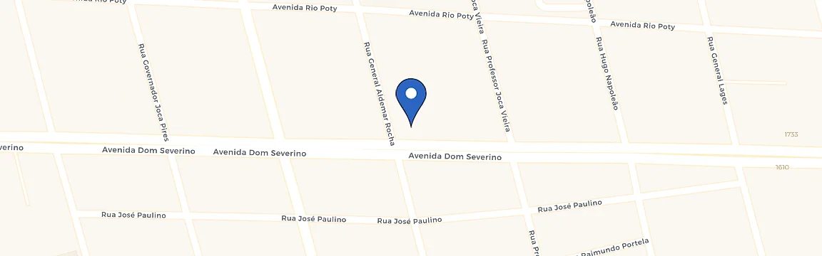 Mapa da estação Coco Bambu Teresina