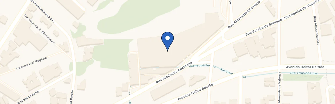 Mapa da estação Recar Supermercado Guanabara
