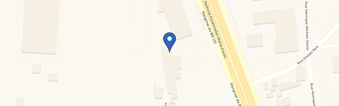 Mapa da estação Churrascaria 101 Anexo Hotel 101