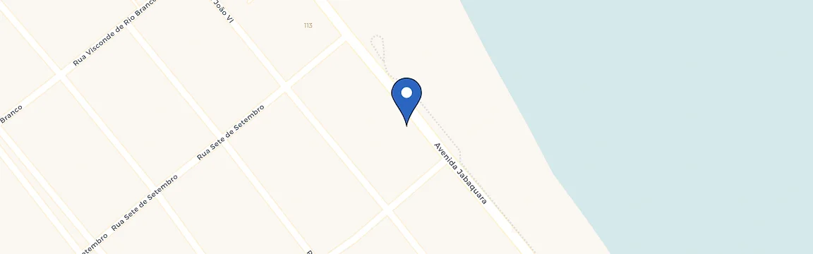 Mapa da estação Calamar Flats