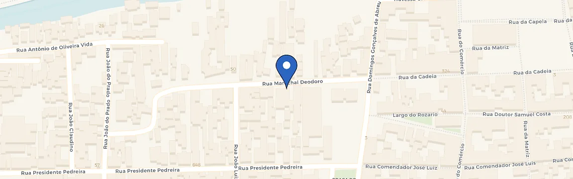Mapa da estação Pousada Doce Paraty