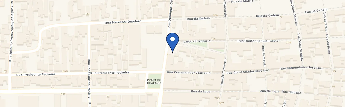 Mapa da estação Hotel Sandi Estacionamento