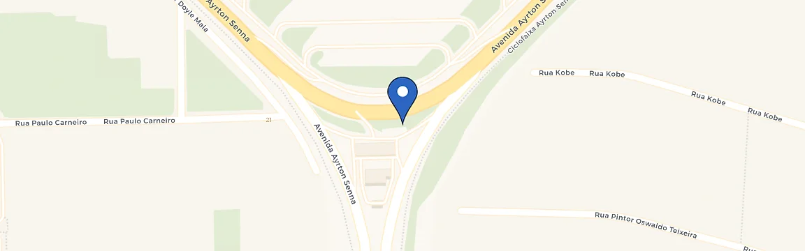 Mapa da estação Senna