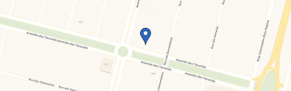 Mapa da estação Sicoob