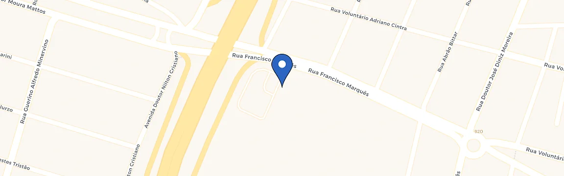 Mapa da estação Trajano Palace Hotel