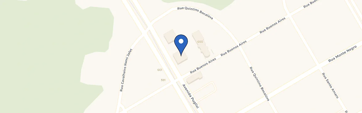 Mapa da estação Posto Ipiranga - AG Pinho