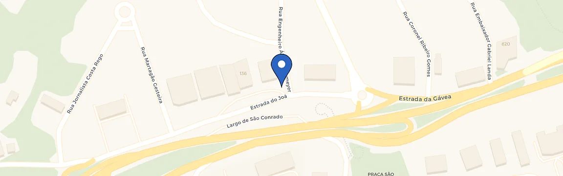 Mapa da estação Porsche Pre-Owned