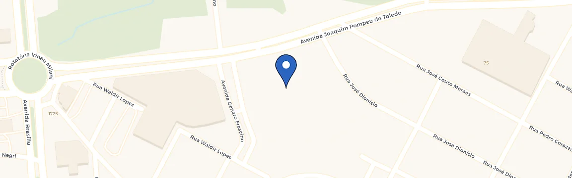 Mapa da estação Javep Chevrolet