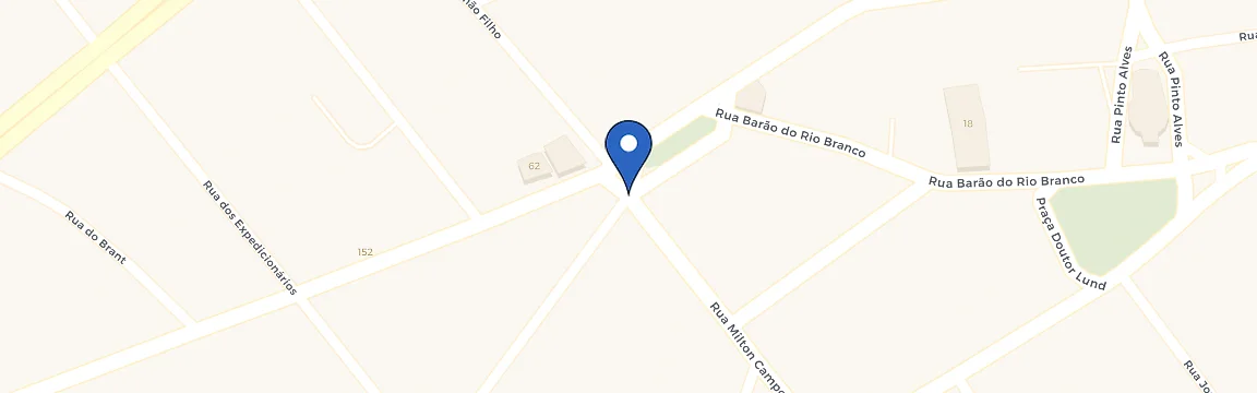 Mapa da estação Mercadão De Lagoa Santa
