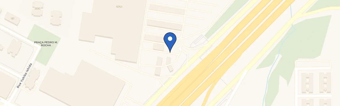 Mapa da estação Posto Carrefour