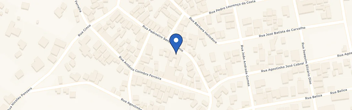Mapa da estação Pousada Tiradentes Village